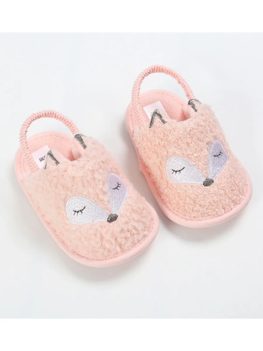 Spring- Fall Baby Cute Fox Style Indoor Slipper