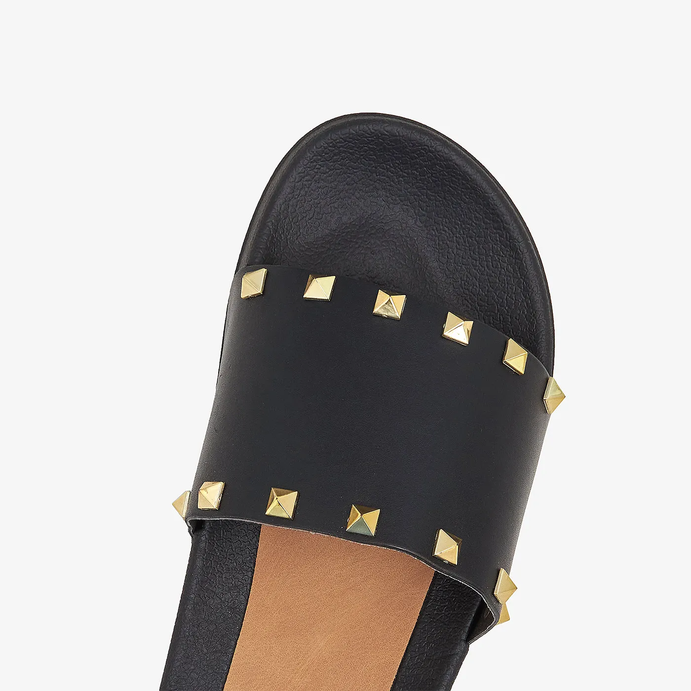 Studded Women's Slides