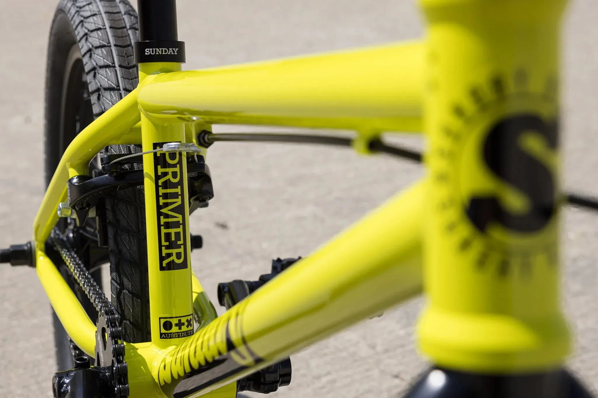 Sunday Primer 18″ Complete BMX Bike - Gloss Bright Yellow