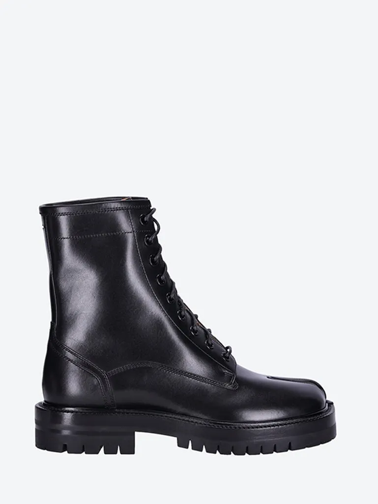 Tabi county combat high-top ankle boots