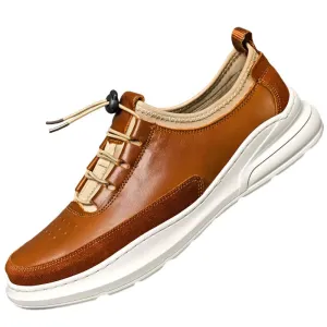 The Lombardo - Genuine Leather Casual Sneakers For Men