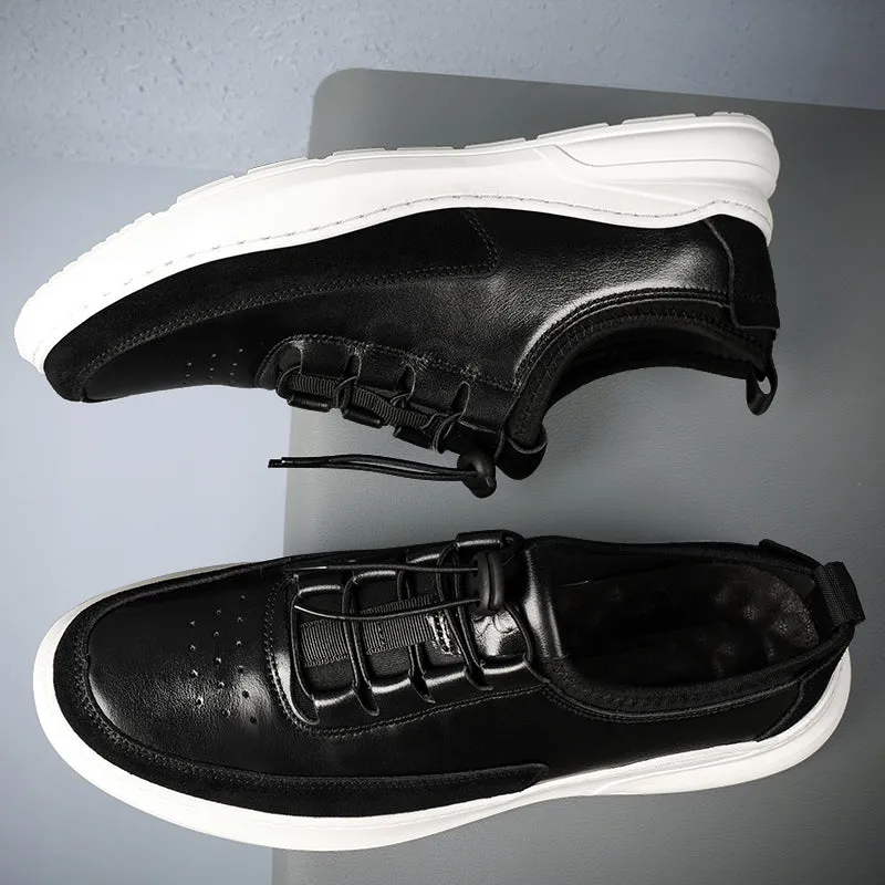 The Lombardo - Genuine Leather Casual Sneakers For Men