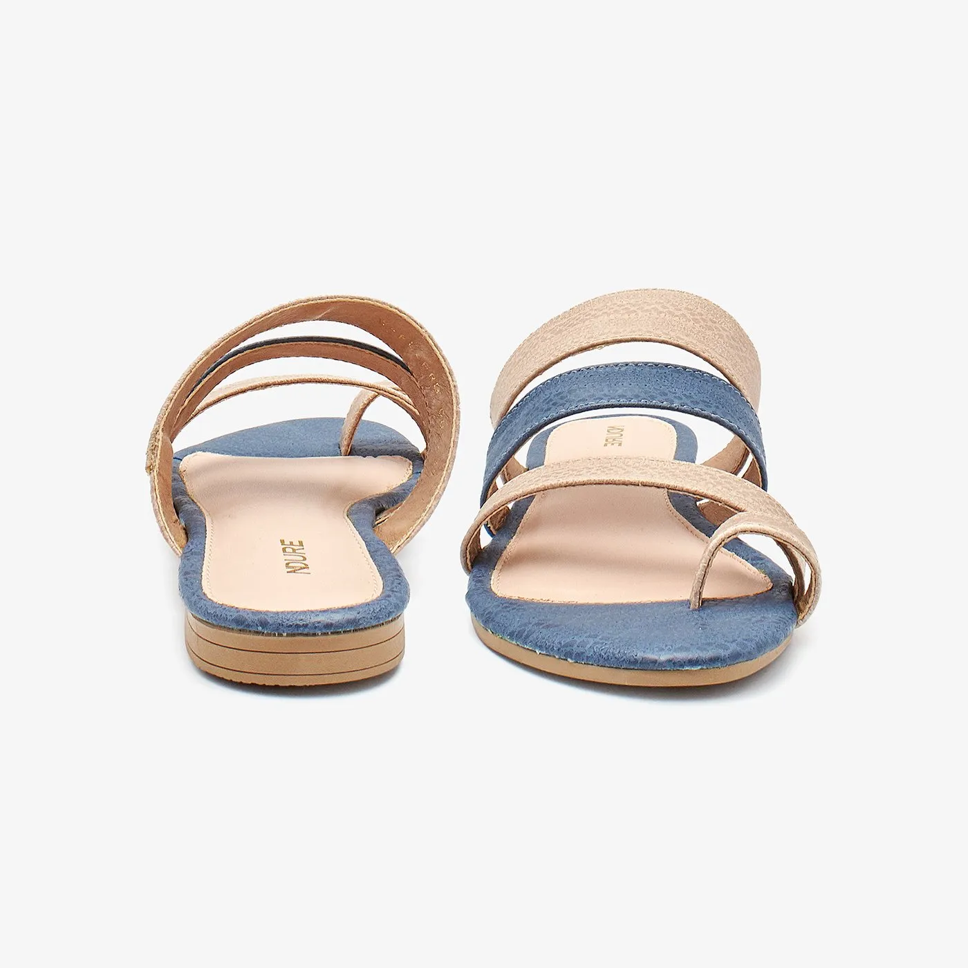 Toe Ring Multi Strap Women Chappals