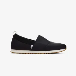 Toms | RESIDENT SOFT WALK BLACK RIPSTOP SNEAKER  { BLACK