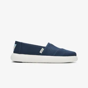 Toms | WMN'S MALLOW ECO HERITAGE CANVAS  { BLUE