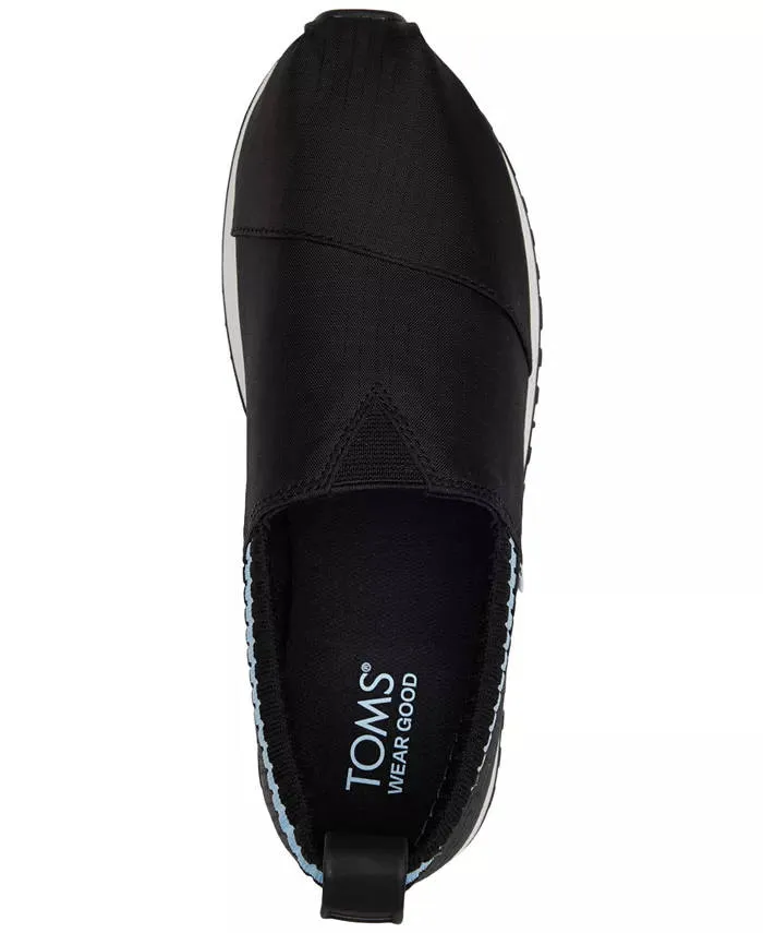 Toms Womens Alpargata Resident 2.0 Black Ripstop