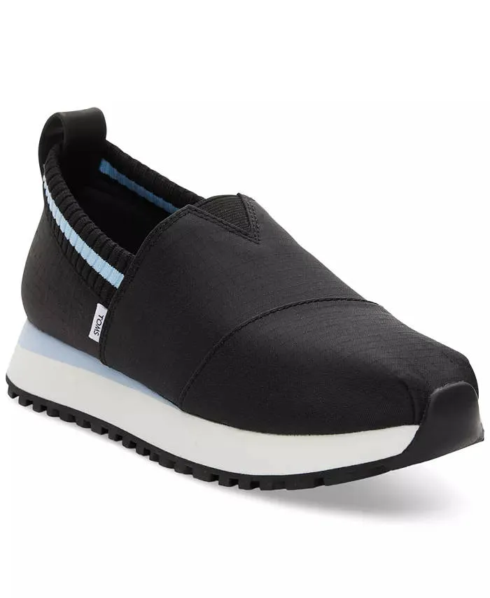 Toms Womens Alpargata Resident 2.0 Black Ripstop