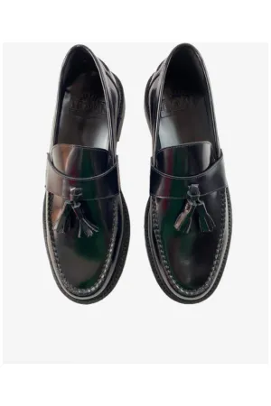 Trojan x Delicious Junction - Black - Tassel Loafer