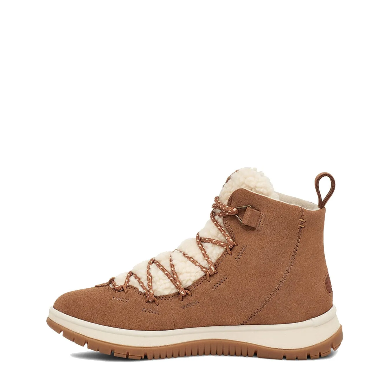 UGG Womens Lakesider Heritage Mid Chestnut Suede