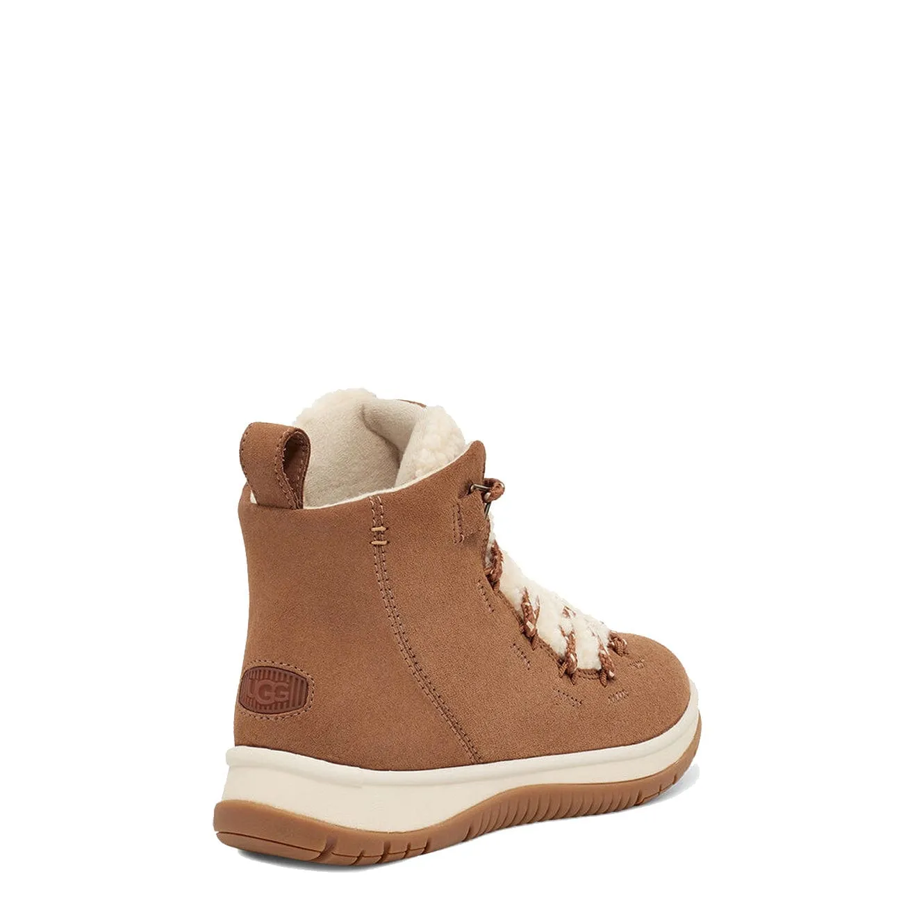 UGG Womens Lakesider Heritage Mid Chestnut Suede