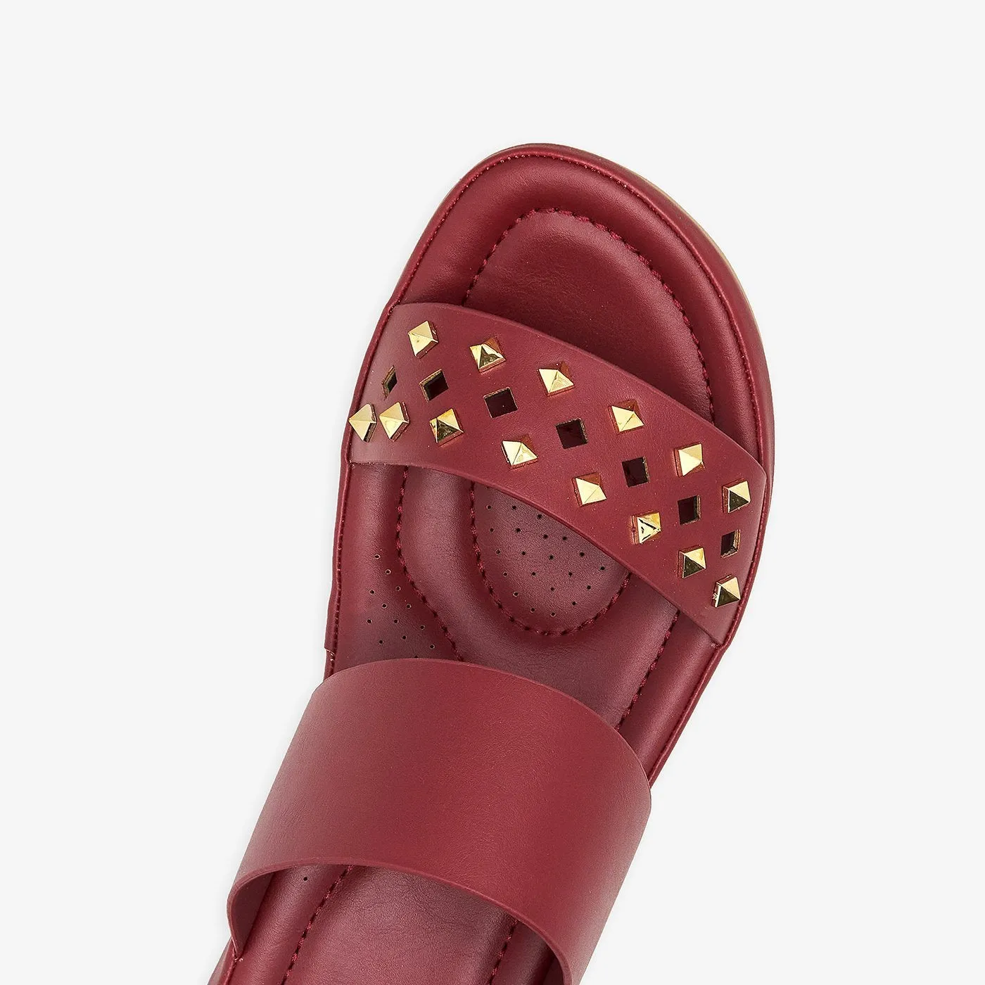 Ultra Comfortable Rivets Chappal for Women