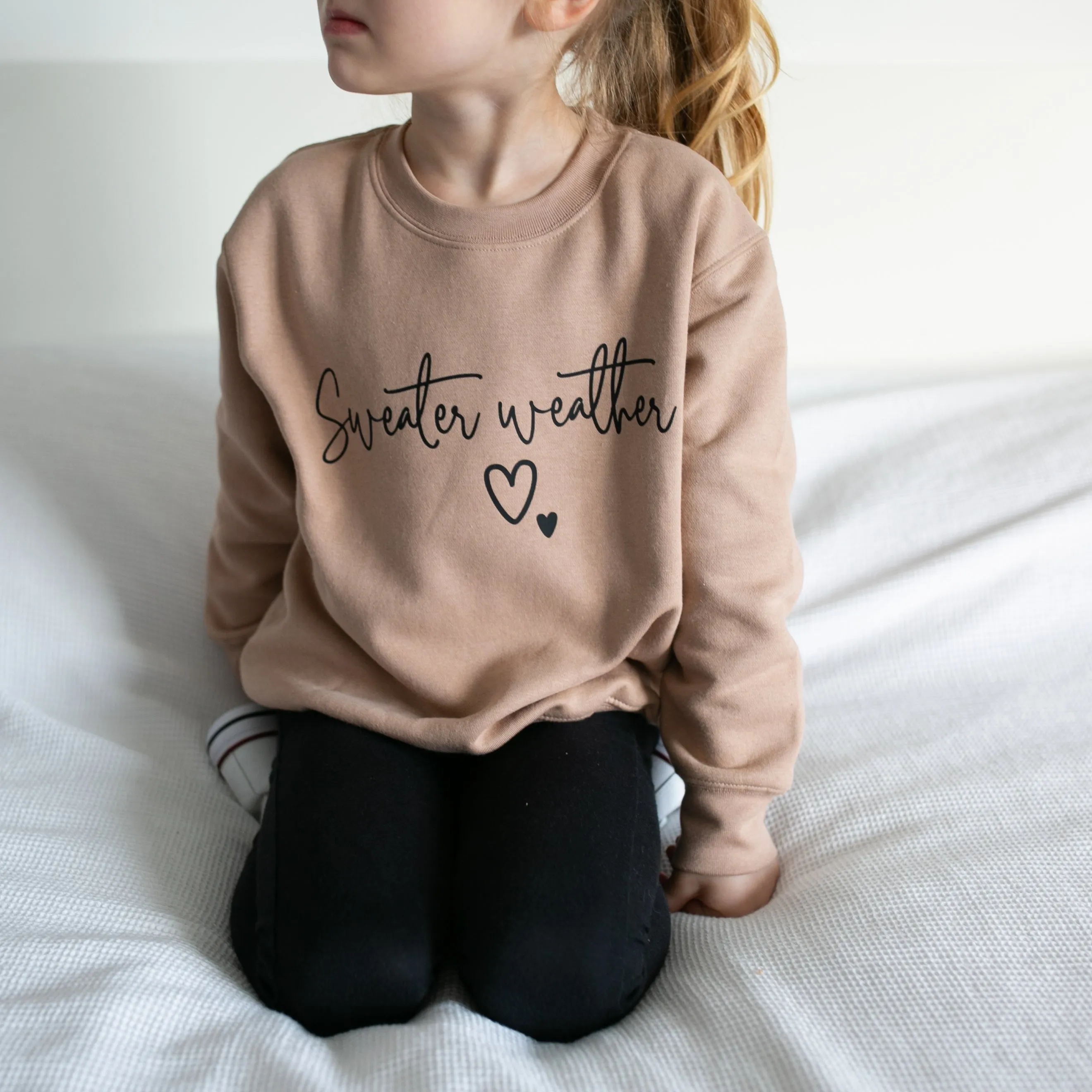 Unisex Taupe "Sweater weather"  Sweater