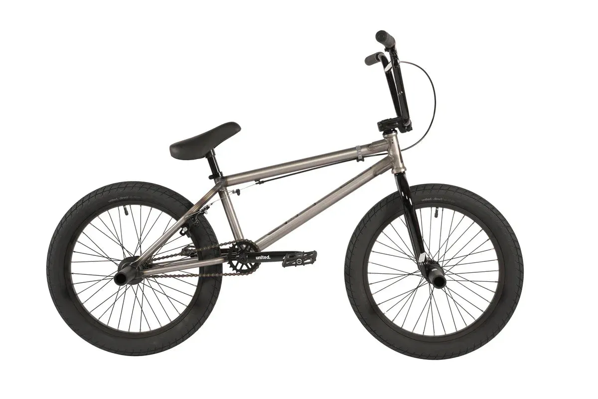 United Reborn 20.8″ Complete BMX Bike - Matte Clear