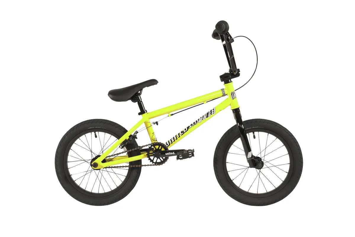 United Recruit 18″ Complete BMX Bike - Lemon Sherbert