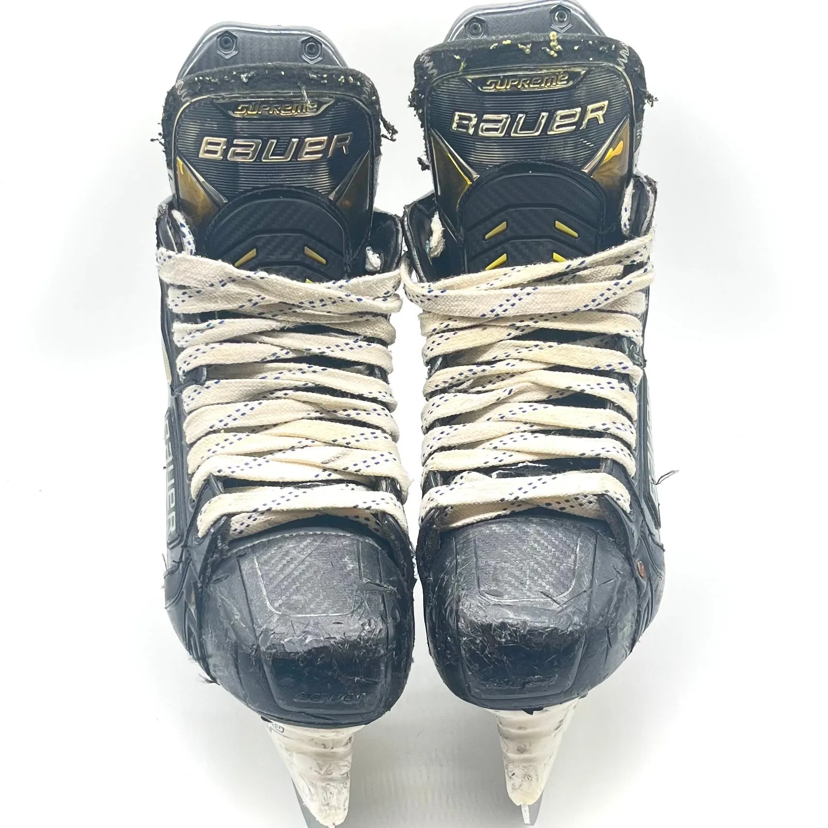 Used Bauer Supreme Ultrasonic Pro Stock Hockey Skates - Size 6.5 Fit 3