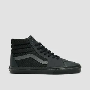 Vans SK8-Hi High Top Shoes - Ballistic Mix Black/Black