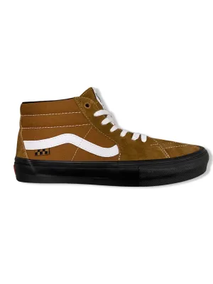 Vans Skate Grosso Mid Pig Suede Brown/Black