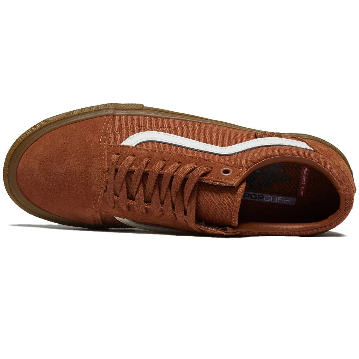 Vans Skate Old Skool Shoes - Brown/Gum