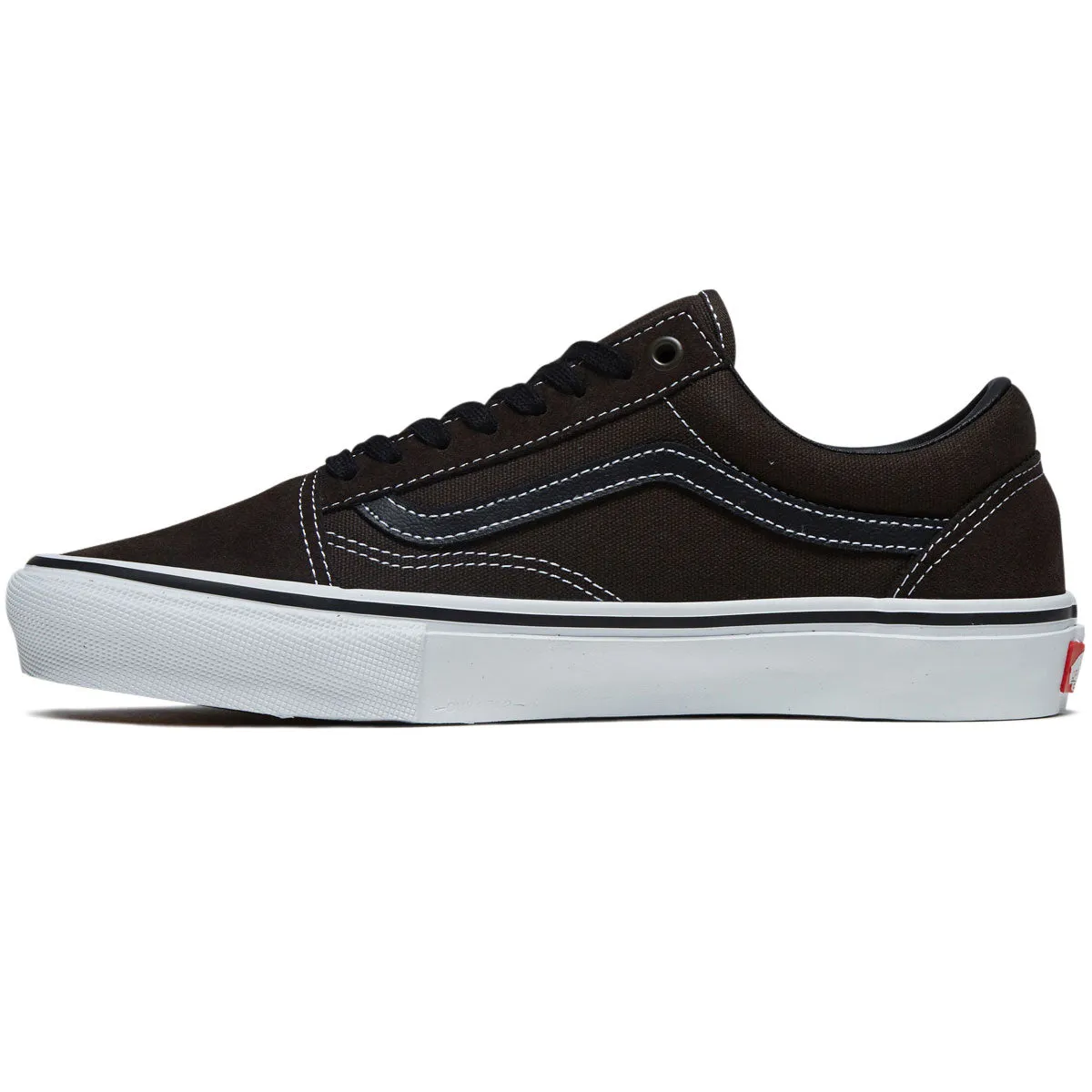 Vans Skate Old Skool Shoes - Chocolate/White