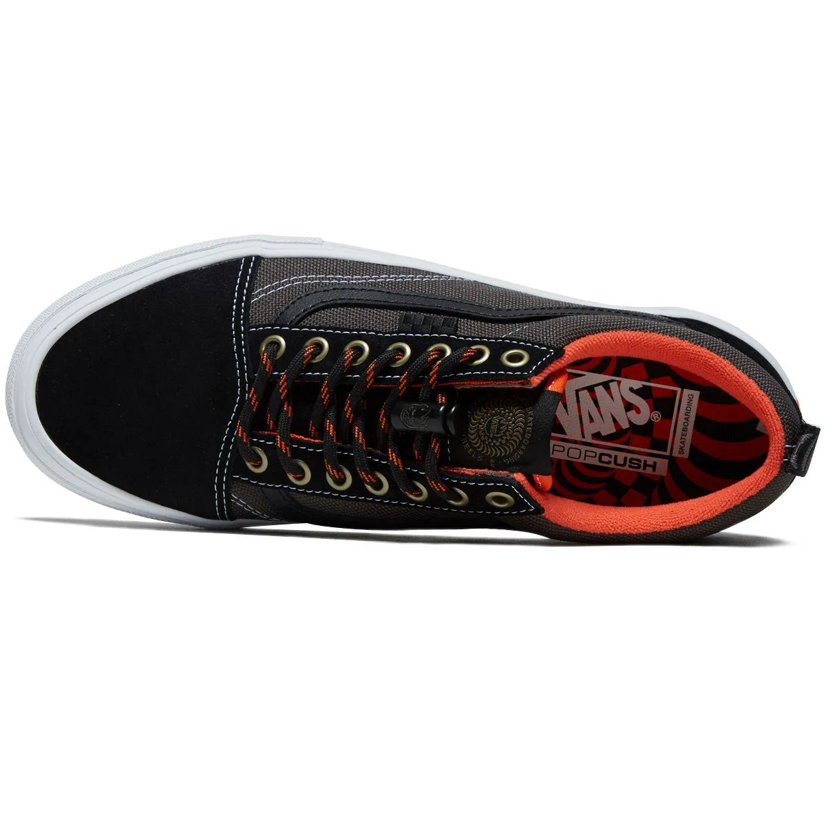 Vans Skate Old Skool Shoes - Spitfire Black/Flame