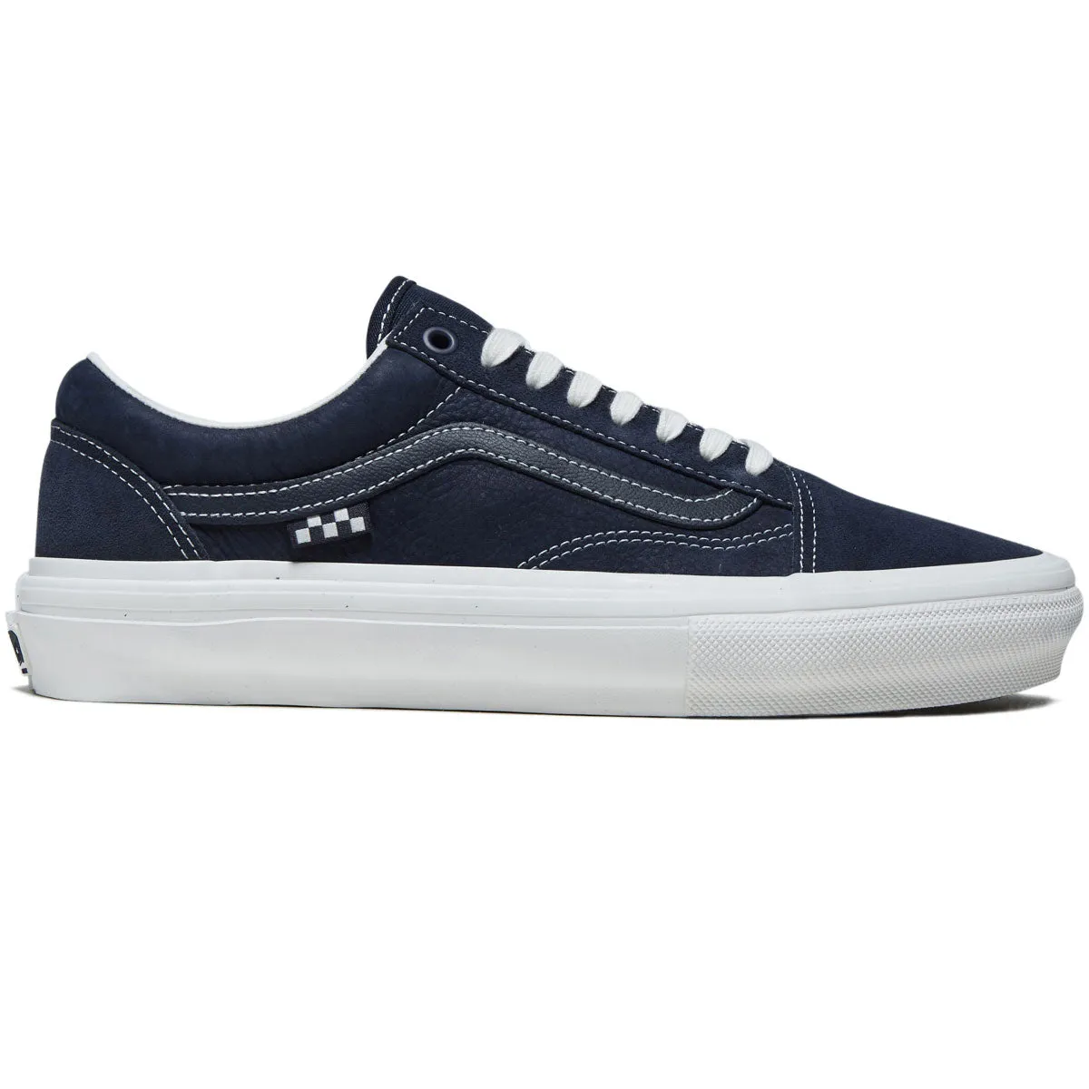 Vans Skate Old Skool Shoes - Wrapped Deep Navy/Vintage White