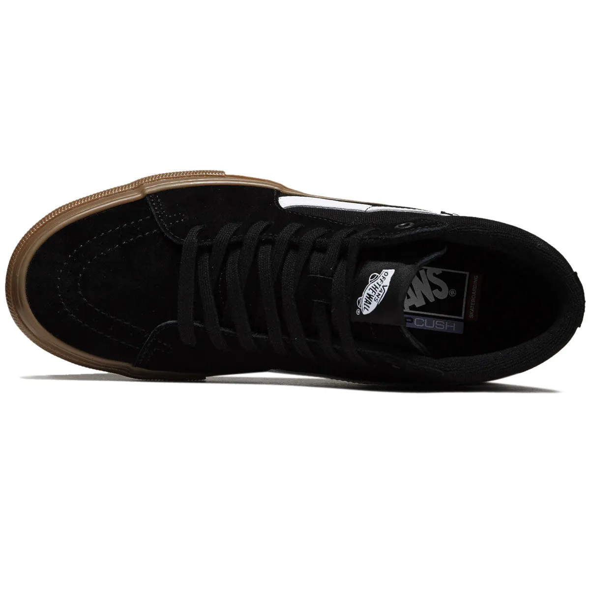 Vans Skate Sk8-hi Shoes - Black/Gum