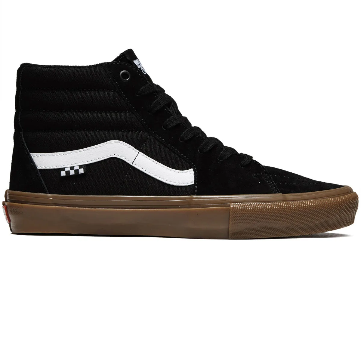 Vans Skate Sk8-hi Shoes - Black/Gum