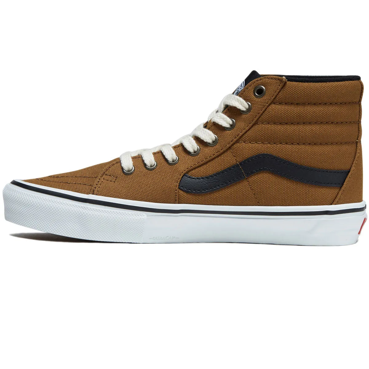 Vans Skate Sk8-Hi Shoes - Duck Canvas Golden Brown