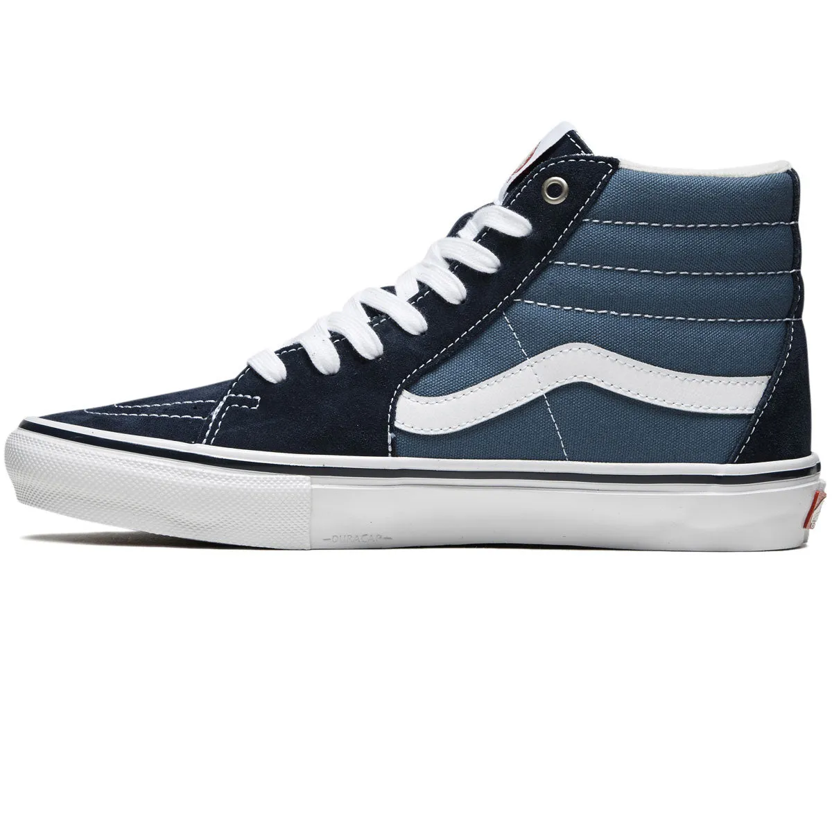 Vans Skate Sk8-Hi Shoes - Navy/White