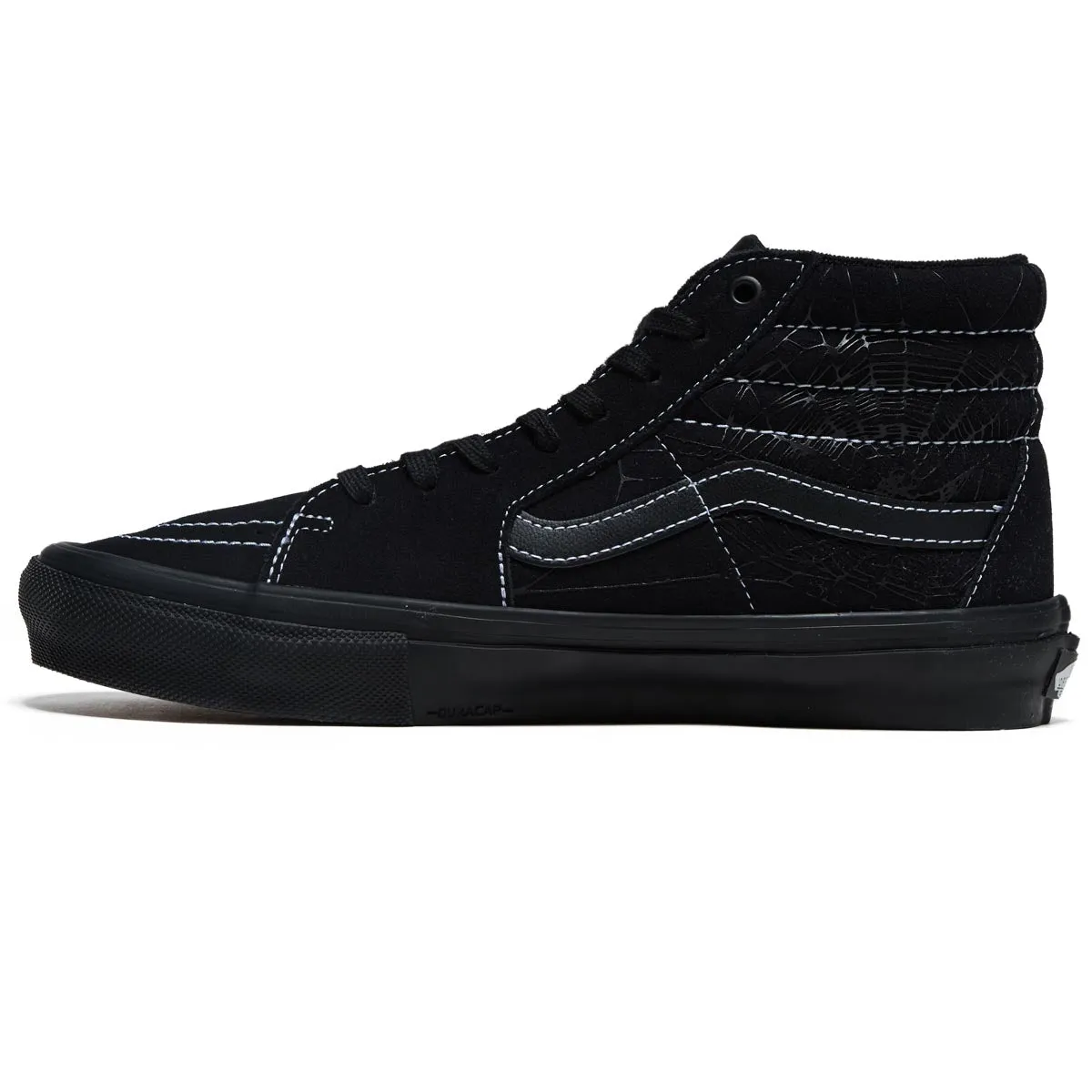 Vans Skate Sk8-Hi Shoes - Web Dark Grey/Black