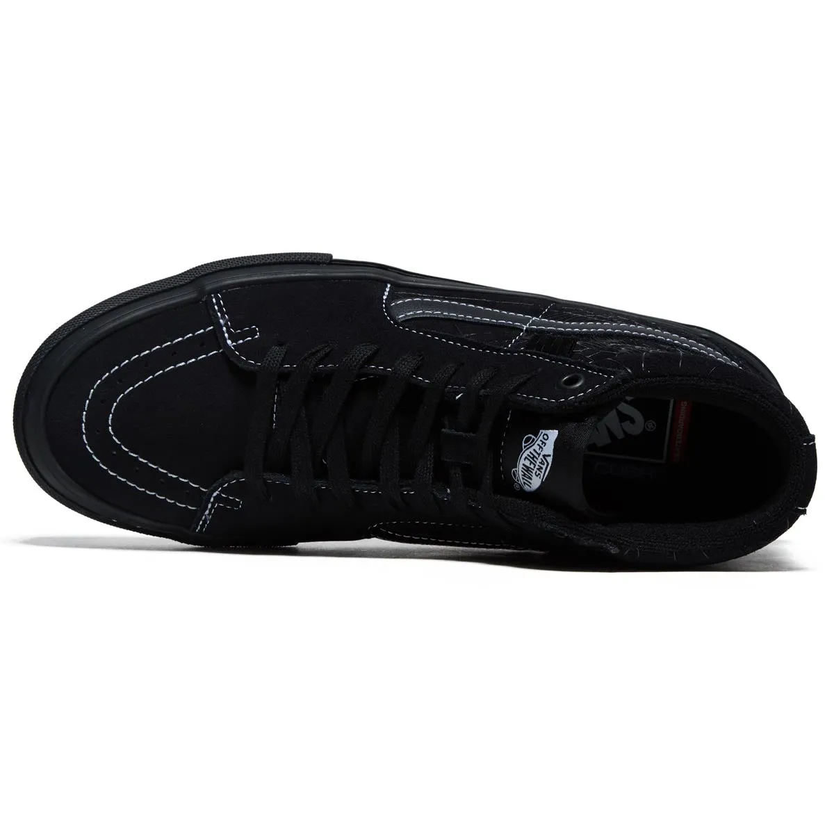 Vans Skate Sk8-Hi Shoes - Web Dark Grey/Black