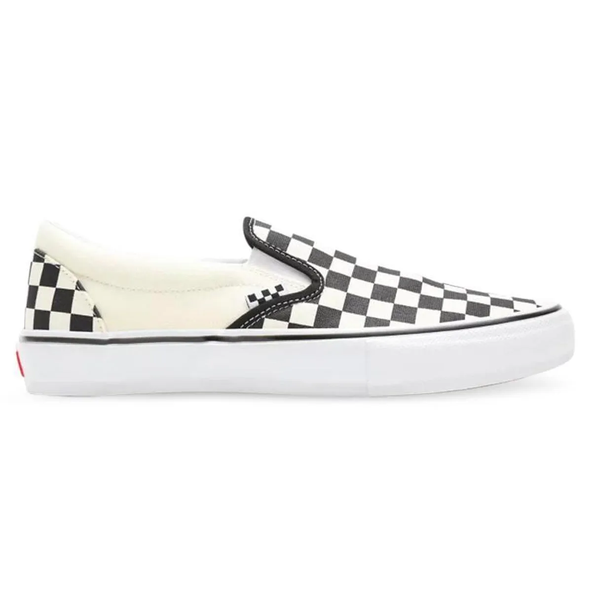 Vans - Skate Slip On Checkerboard Shoes Black/Off White