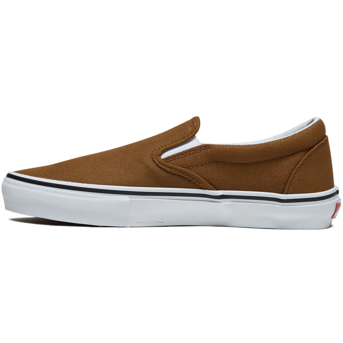 Vans Skate Slip-On Shoes - Duck Canvas Golden Brown