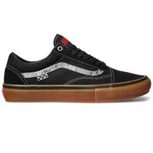 Vans x Hockey Skate Old Skool Shoes - Black/Snake