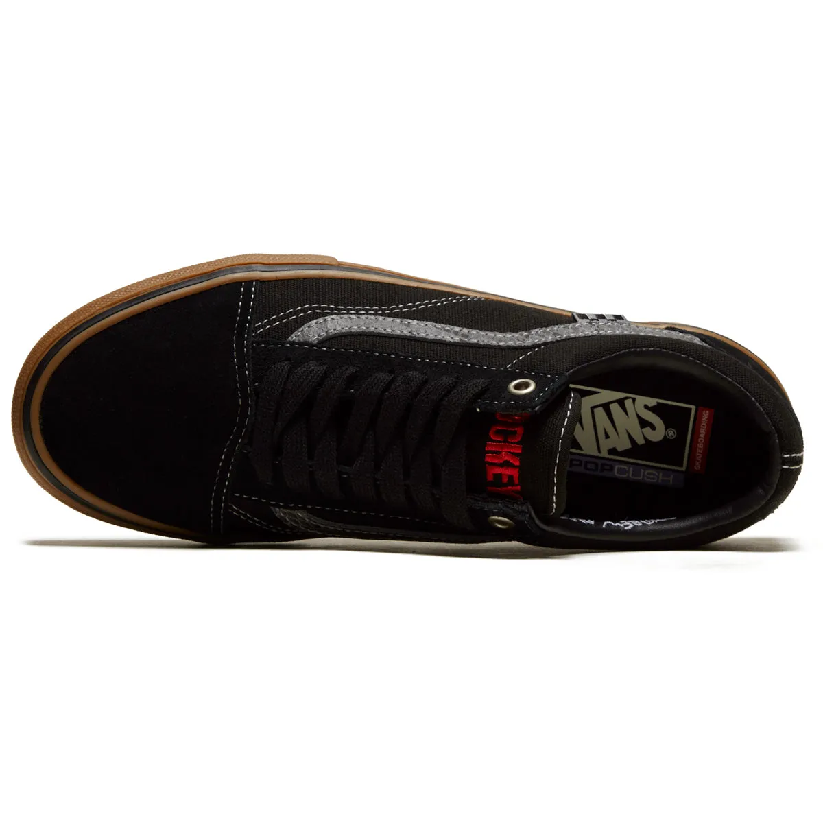 Vans x Hockey Skate Old Skool Shoes - Black/Snake