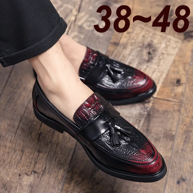 Volcanissimo 2 - Tassel Loafers  loafers for men (crocodile pattern)