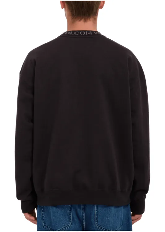 Volcom Skate Vital Crewneck Sweater - Black