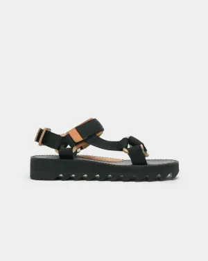 Webb Sandal in Black Natural