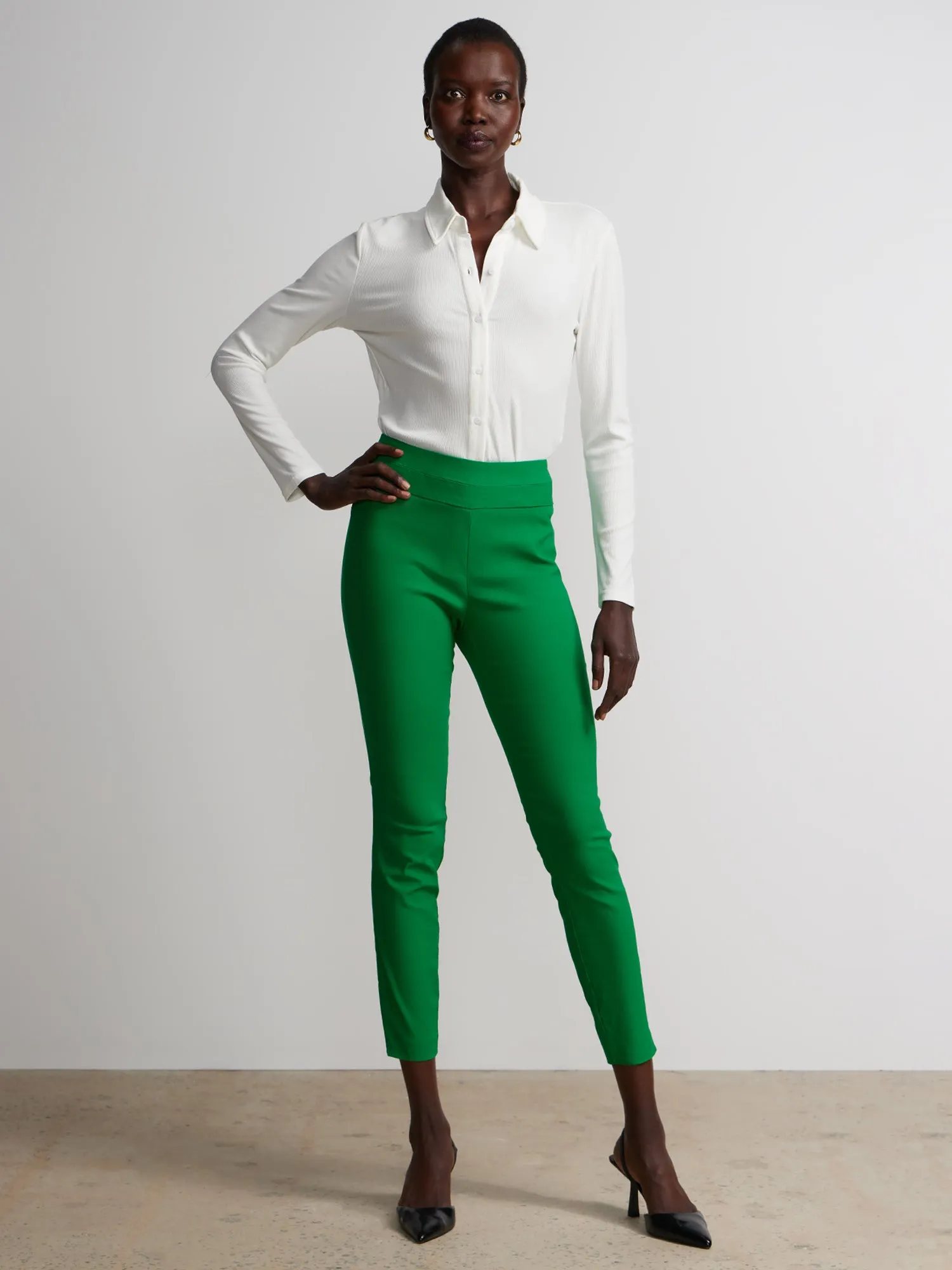 Whitney Slim Leg Ankle Pant