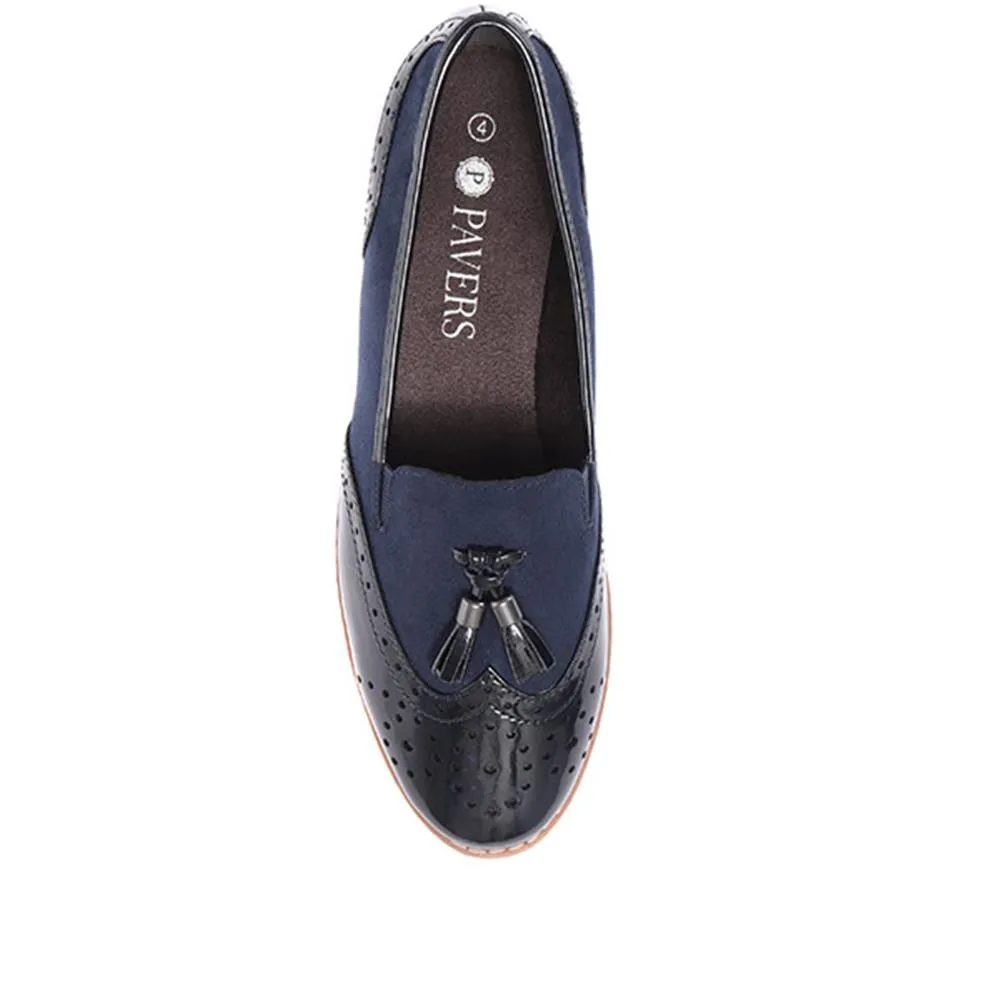 Wide Fit Tassel Loafers - JANSP26017 / 310 349