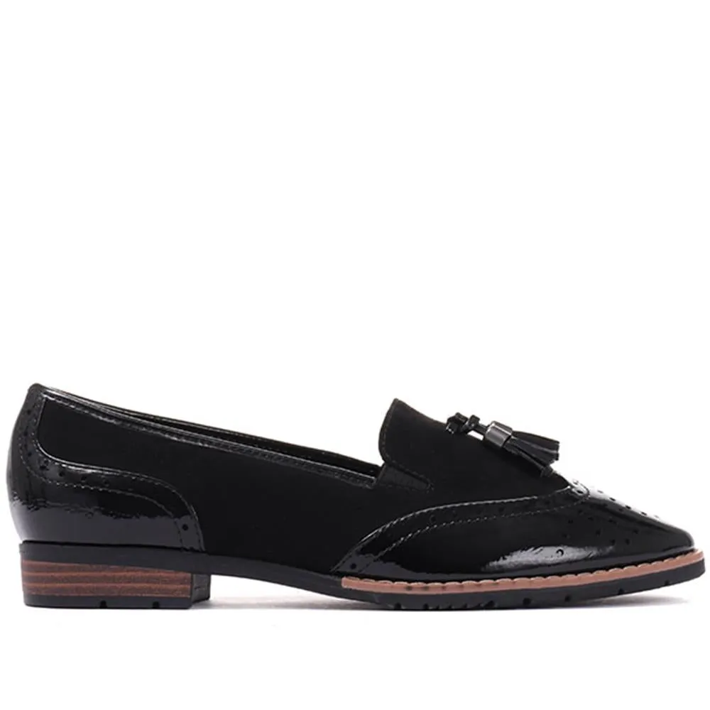 Wide Fit Tassel Loafers - JANSP26017 / 310 349