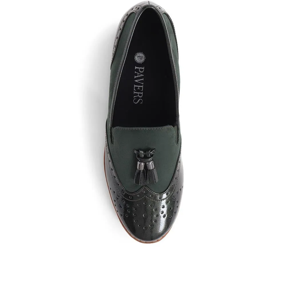 Wide Fit Tassel Loafers - JANSP26017 / 310 349