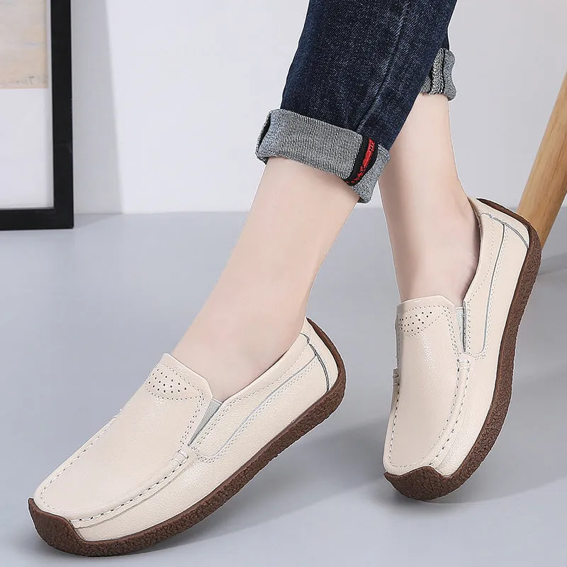 Women's Cowhide Leather Comfort Shoes