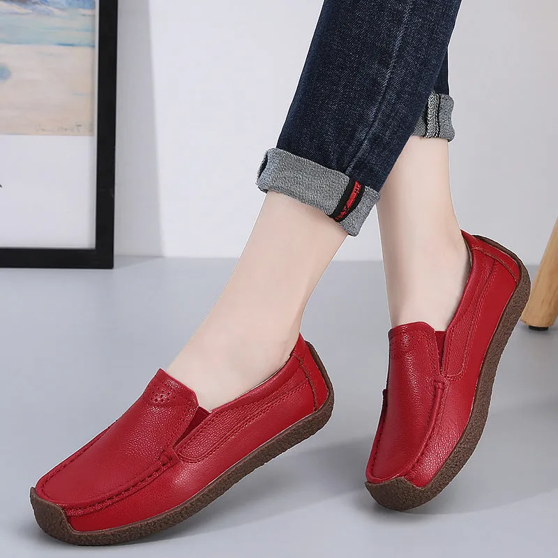 Women's Cowhide Leather Comfort Shoes