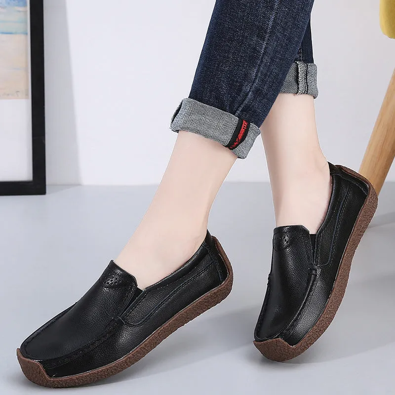 Women's Cowhide Leather Comfort Shoes