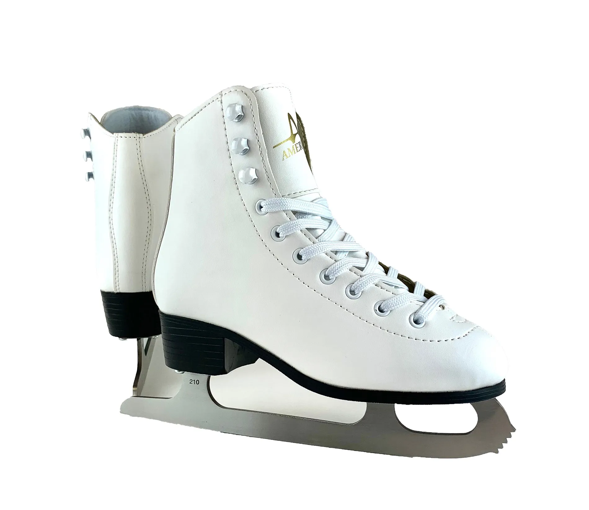 Women's Furry Lined Figure Skate