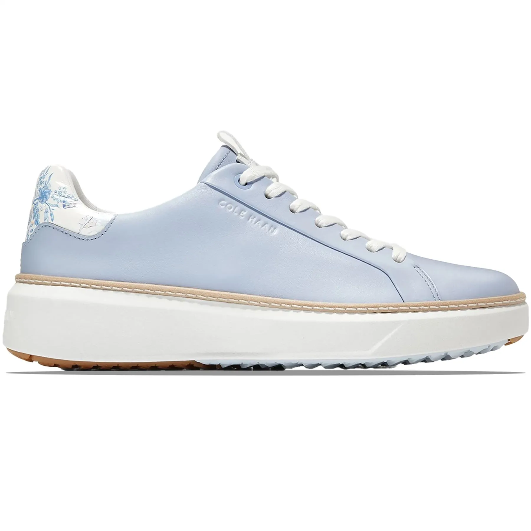 Womens GRANDPRO Topspin Golf Shoes Heather/White - AW24