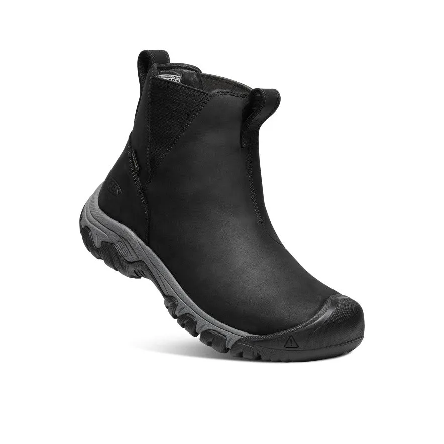 Women's Greta Waterproof Chelsea  |  Black/Steel Grey