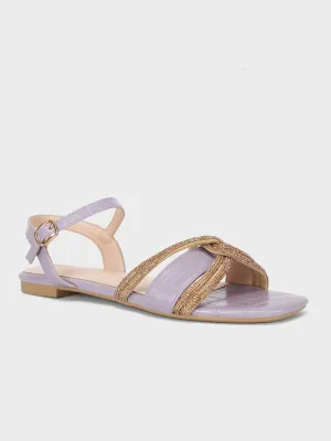 Women's "MARTINA" Crystals Detailing Sandals