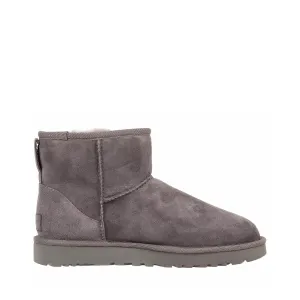 Women's Shoes UGG CLASSIC MINI II Slip On Sheepskin Ankle Boots 1016222 GREY